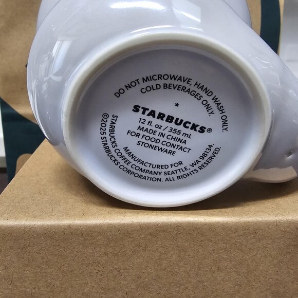 New Starbucks Korea 2025 Baby Snake Year 2025 Mug 355ml - Picture 4 of 5